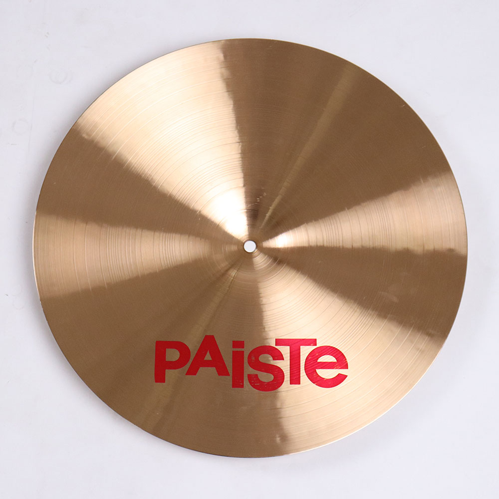 【中古】 クラッシュシンバル パイステ PAISTE 2002 Crash 18インチ 裏面