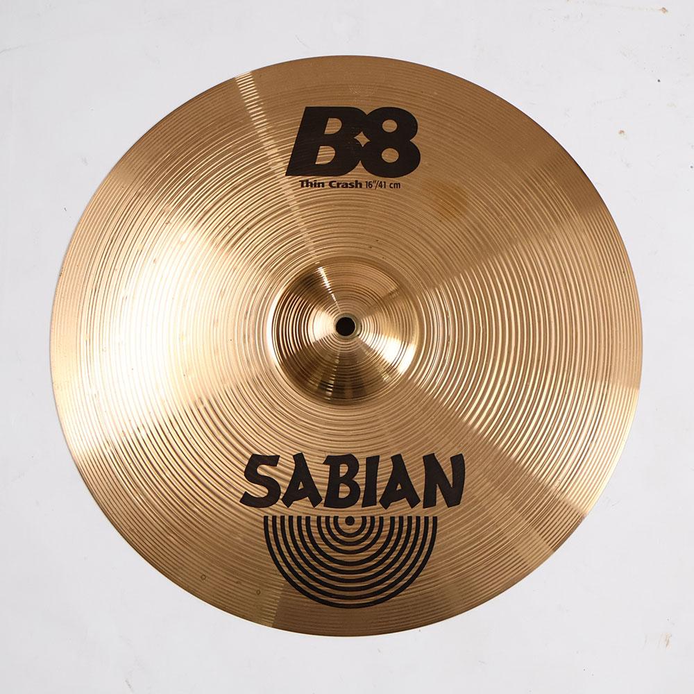 【中古】 クラッシュシンバル セイビアン SABIAN B8 Thin Crash 16インチ