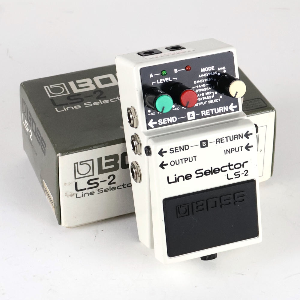 【中古】 ラインセレクター エフェクター BOSS LS-2 Line Selector ギター ベースエフェクター