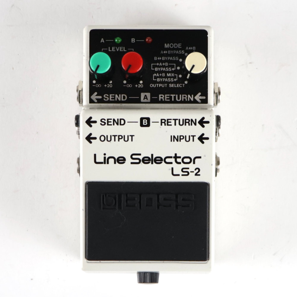 【中古】 ラインセレクター エフェクター BOSS LS-2 Line Selector ギター ベースエフェクター トップ画像