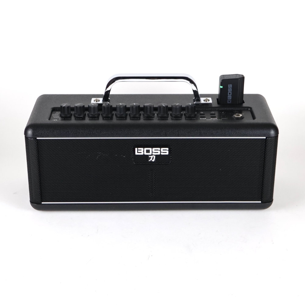【中古】 ギターアンプ BOSS KATANA-AIR Guitar Amplifier ワイヤレス ギターアンプ カタナエアー フロント画像