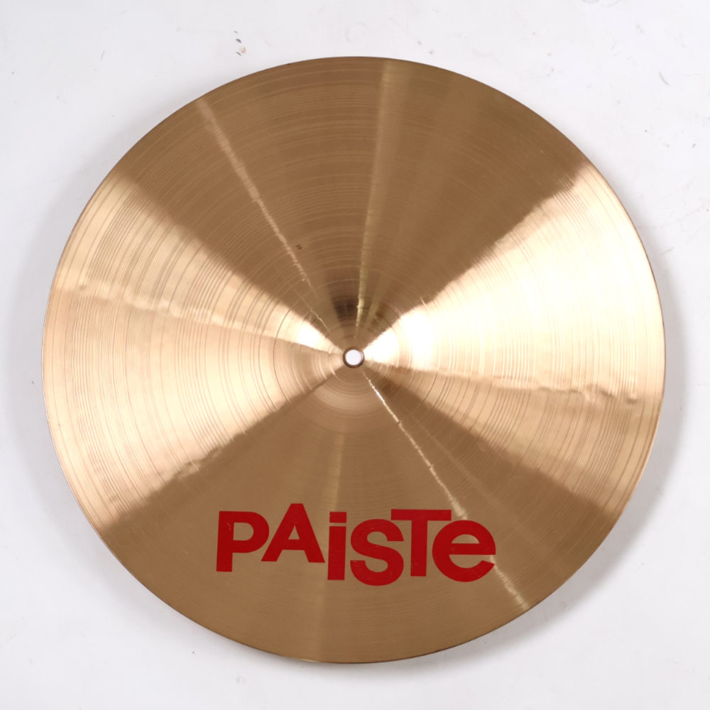 【中古】 PAISTE パイステ 2002 Medium 18インチ クラッシュシンバル 裏面画像