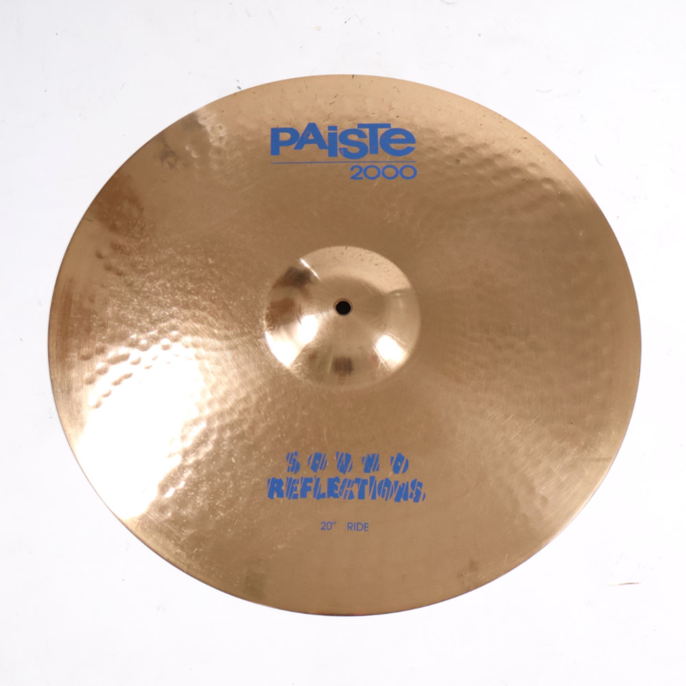 【中古】 PAISTE パイステ 2000 SOUND REFLECTIONS RIDE 20インチ ライドシンバル
