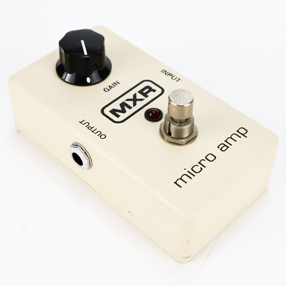 【中古】 ブースター エフェクター MXR M-133 MICRO AMP マイクロアンプ ギターエフェクター 本体画像 斜め 2