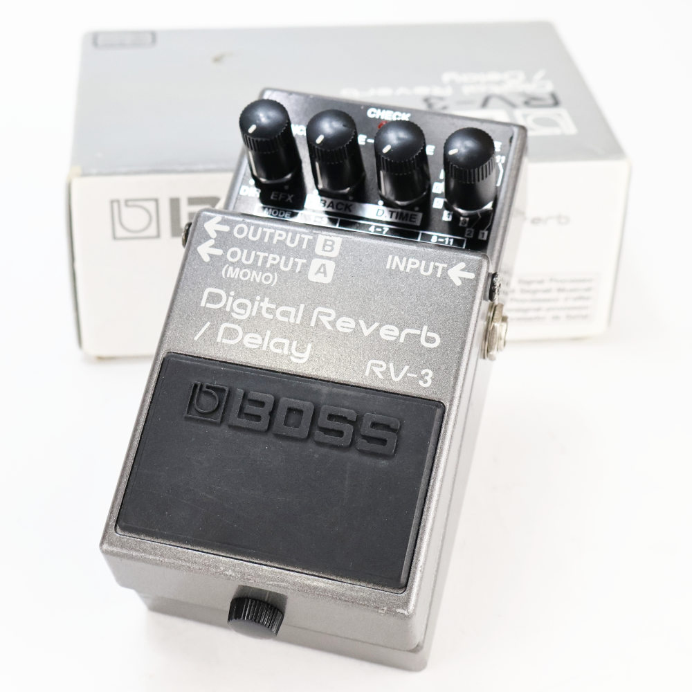 【中古】 デジタルリバーブ ディレイ エフェクター BOSS RV-3 Digital Reverb Delay ボス ギターエフェクター