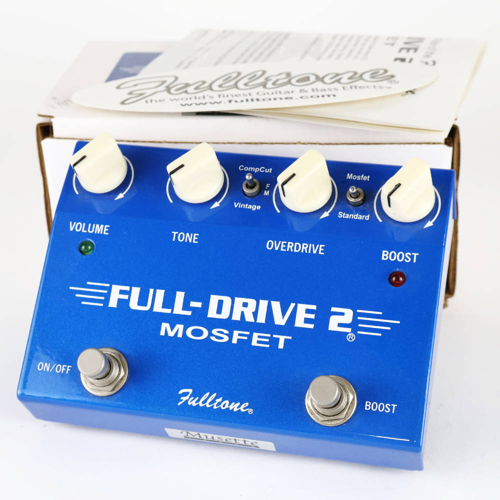 【中古】オーバードライブ フルトーン Fulltone Full-Drive 2 MOSFET ギターエフェクター フルドライブ モズフェット