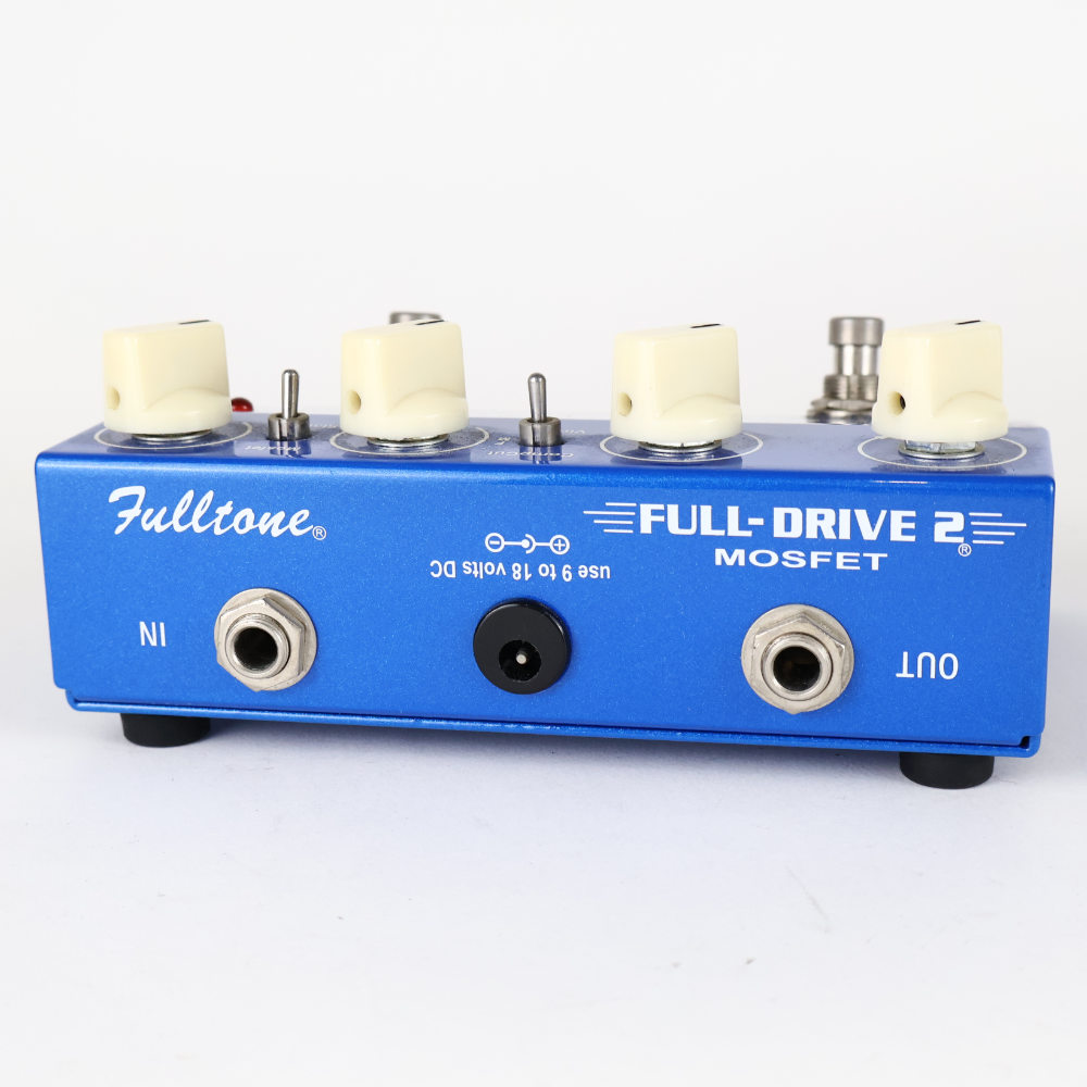 【中古】オーバードライブ フルトーン Fulltone Full-Drive 2 MOSFET ギターエフェクター フルドライブ モズフェット 本体画像 斜め 