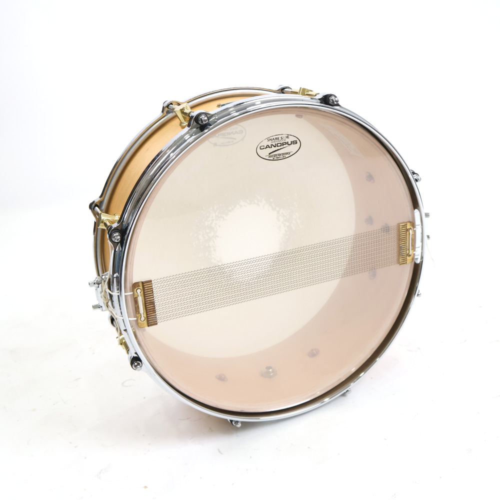 【中古】 スネアドラム カノウプス CANOPUS MO-1455 14x5.5 スネアドラム 詳細画像