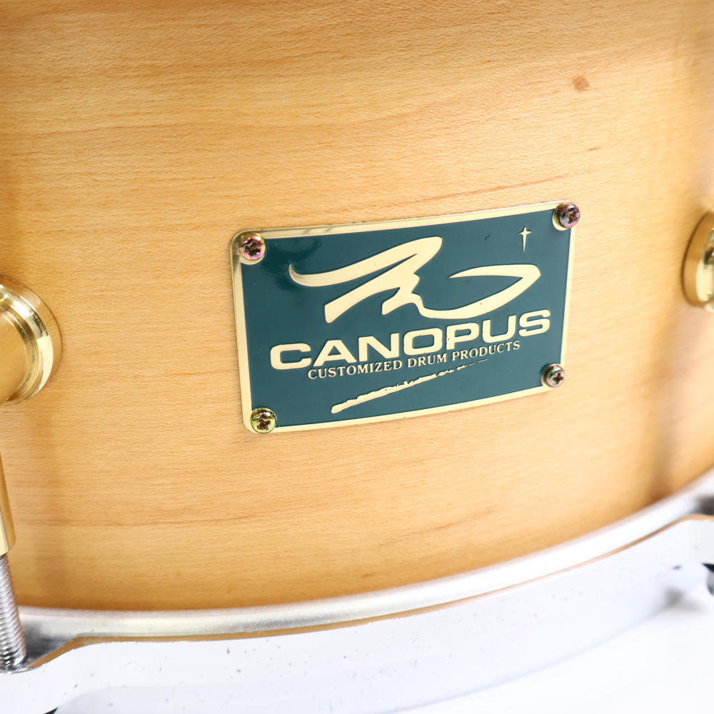 【中古】 スネアドラム カノウプス CANOPUS MO-1455 14x5.5 スネアドラム 詳細画像