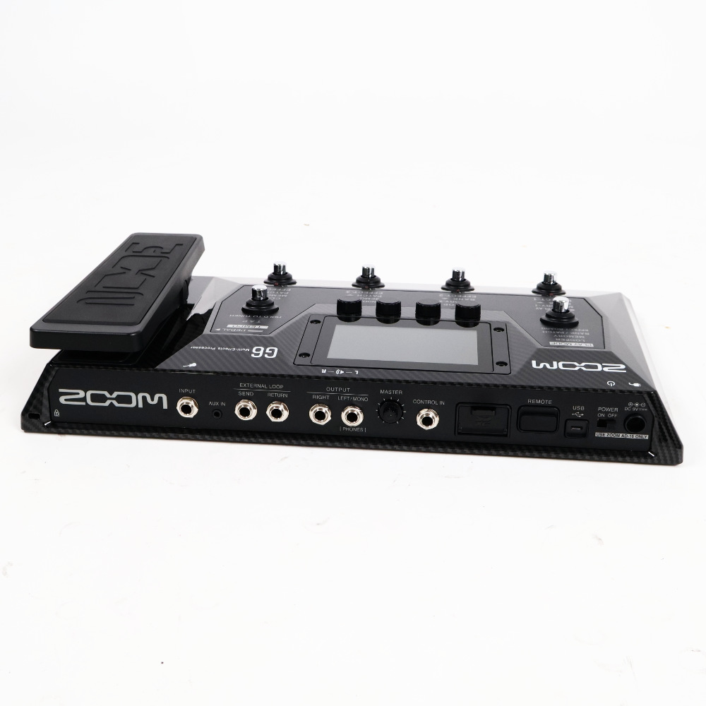 【中古】 エフェクター ZOOM G6 ギターマルチエフェクター ズーム インサート 