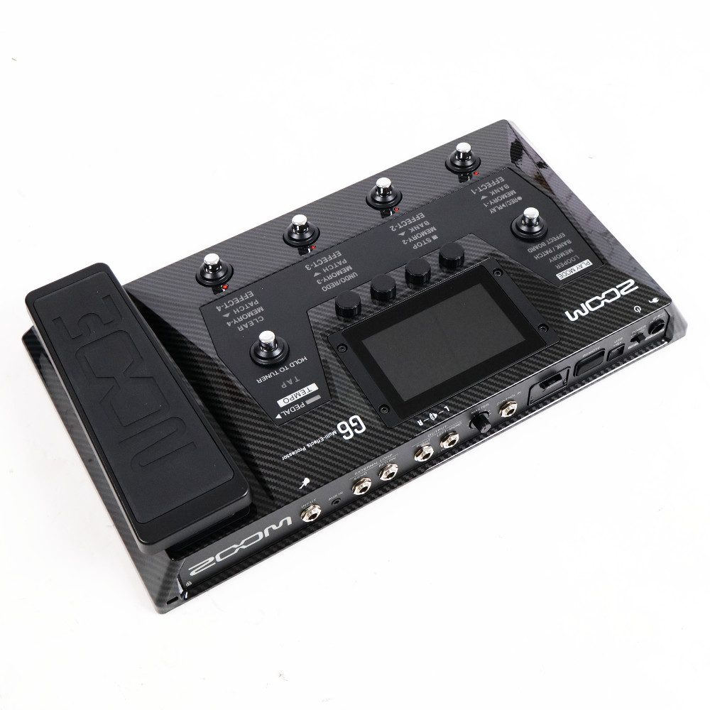 【中古】 エフェクター ZOOM G6 ギターマルチエフェクター ズーム 本体画像