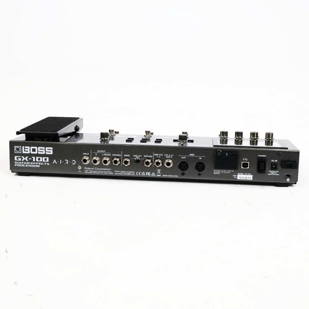 【中古】 マルチエフェクター ボス BOSS GX-100 マルチエフェクター Guitar Effects Processor インサート 
