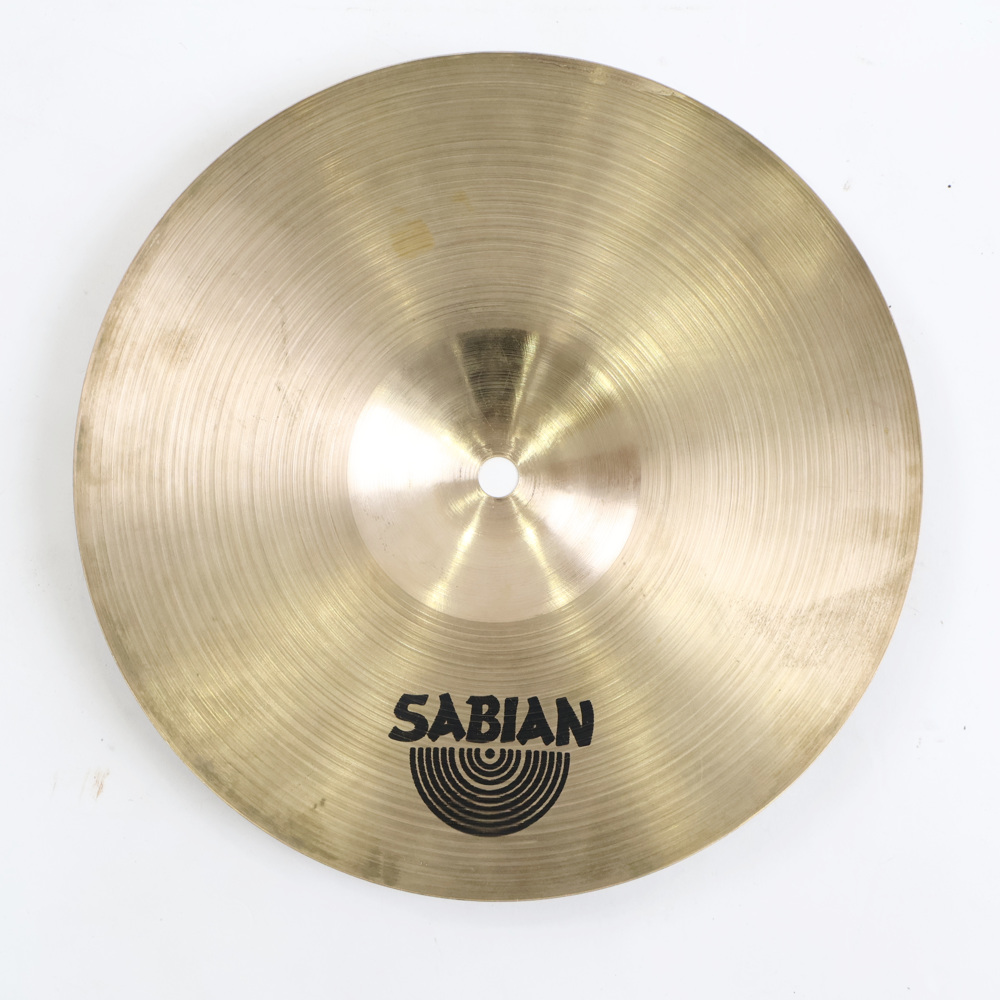 【中古】 スプラッシュシンバル セイビアン SABIAN AA SPLASH 10インチ 裏面