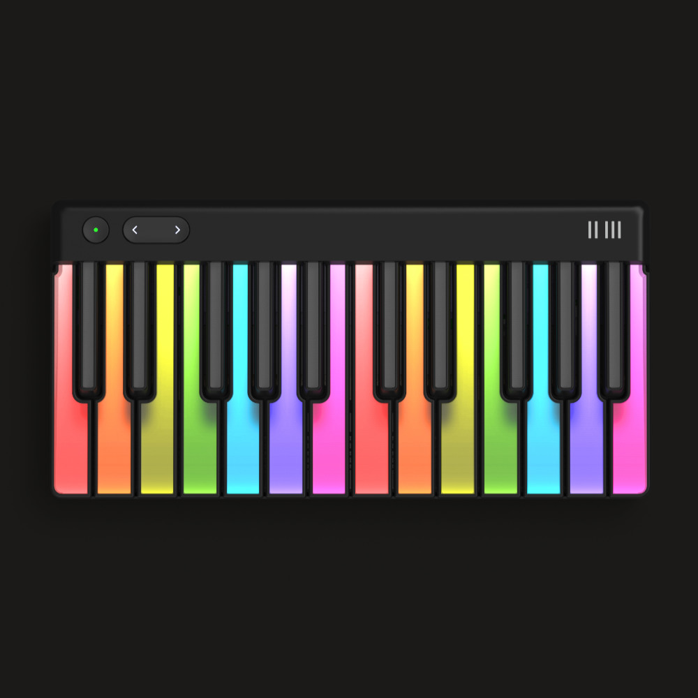 ROLI ロリ PIANO M 24鍵 MIDIキーボード ステージモード画像