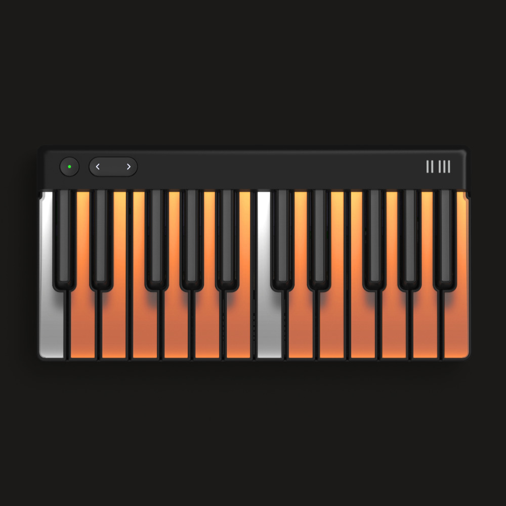 ROLI ロリ PIANO M 24鍵 MIDIキーボード ユーザーモード画像