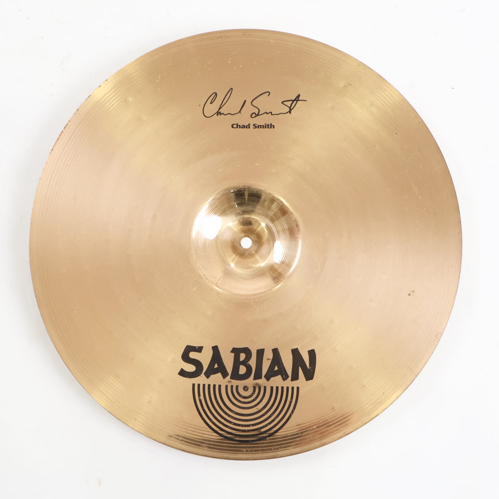 【中古】 クラッシュシンバル セイビアン SABIAN Signature Series Chad Smith Explosion Crash 18.5インチ 裏面