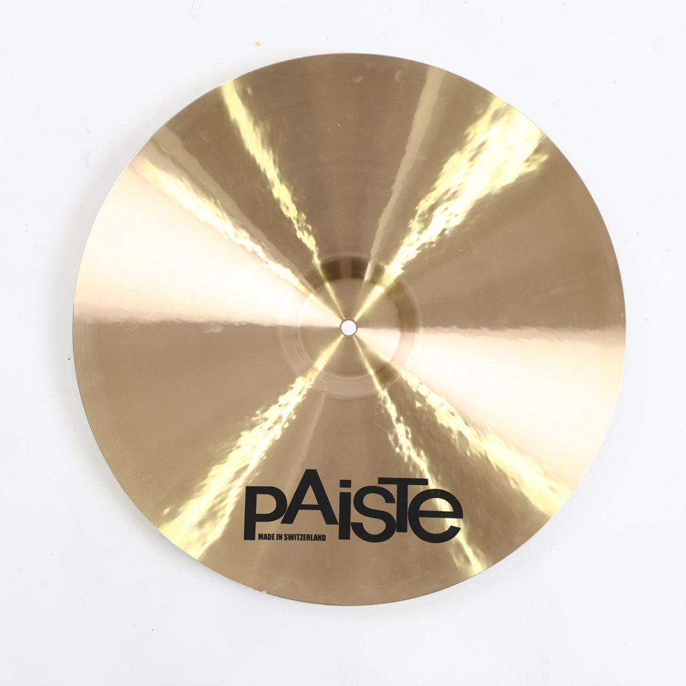 【中古】 クラッシュシンバル パイステ PAISTE Signature Crystal Thin 18インチ 裏面