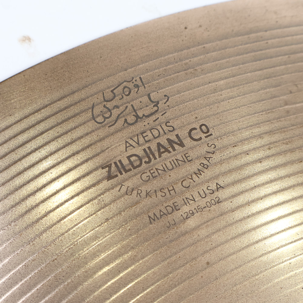 【中古】 ライドシンバル ジルジャン ZILDJIAN ZBT RIDE 20インチ ライドシンバル 刻印