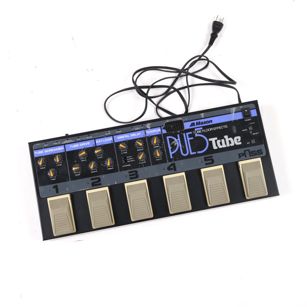 【中古】MAXON マクソン PUE5 Tube 真空管搭載 フロア マルチエフェクター