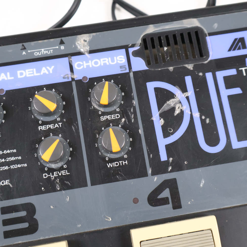 【中古】MAXON マクソン PUE5 Tube 真空管搭載 フロア マルチエフェクター 傷画像