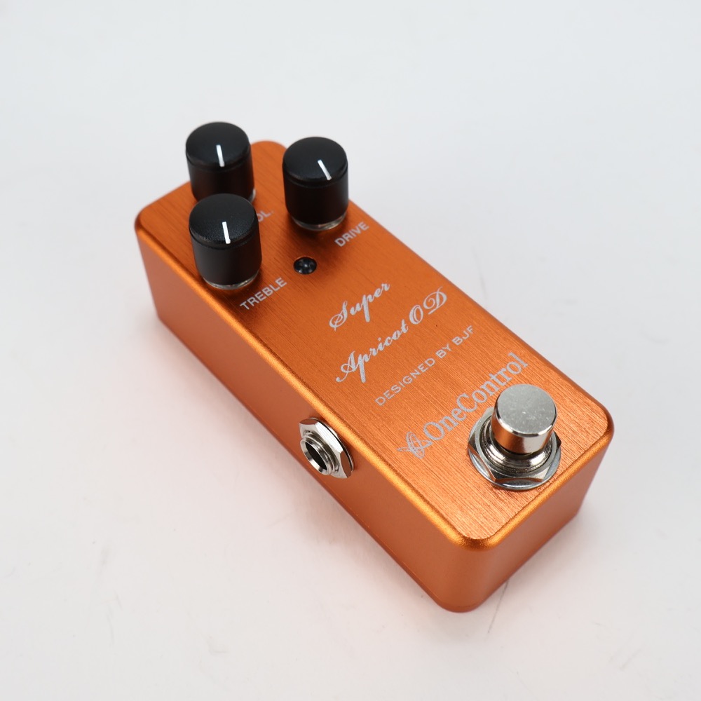 【中古】 One Control SUPER APRICOT OD 旧デザイン オーバードライブ ギターエフェクター out側サイド