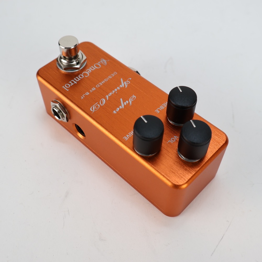 【中古】 One Control SUPER APRICOT OD 旧デザイン オーバードライブ ギターエフェクター input側サイド