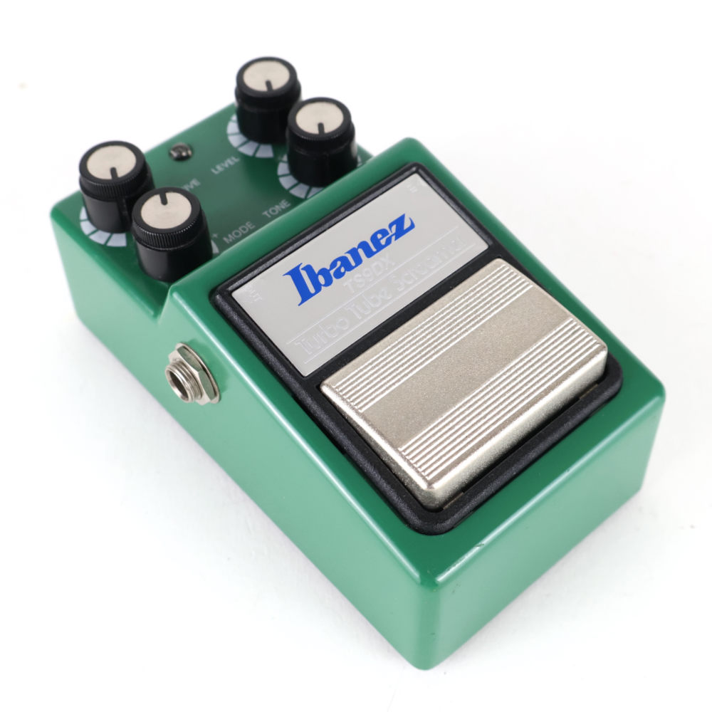 【中古】 IBANEZ TS9DX ギターエフェクター 斜めアングル画像