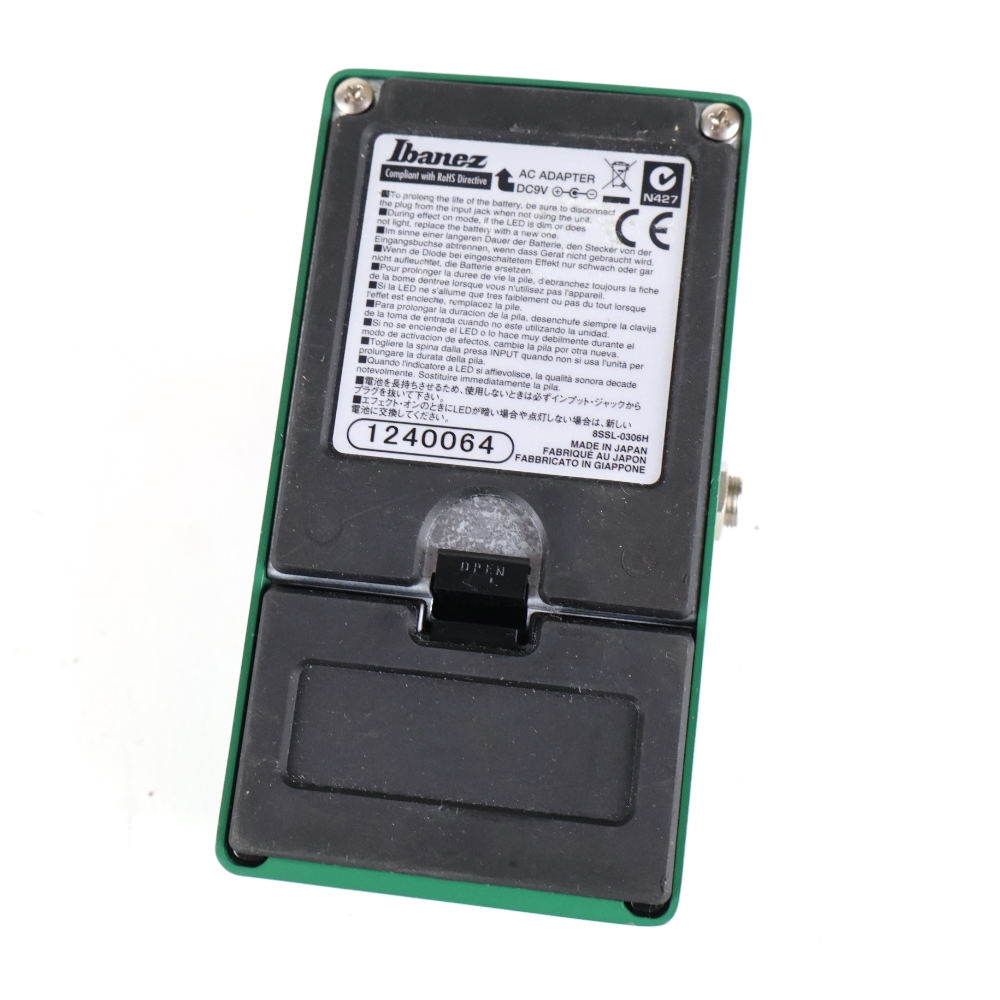 【中古】 IBANEZ TS9DX ギターエフェクター ボトム画像
