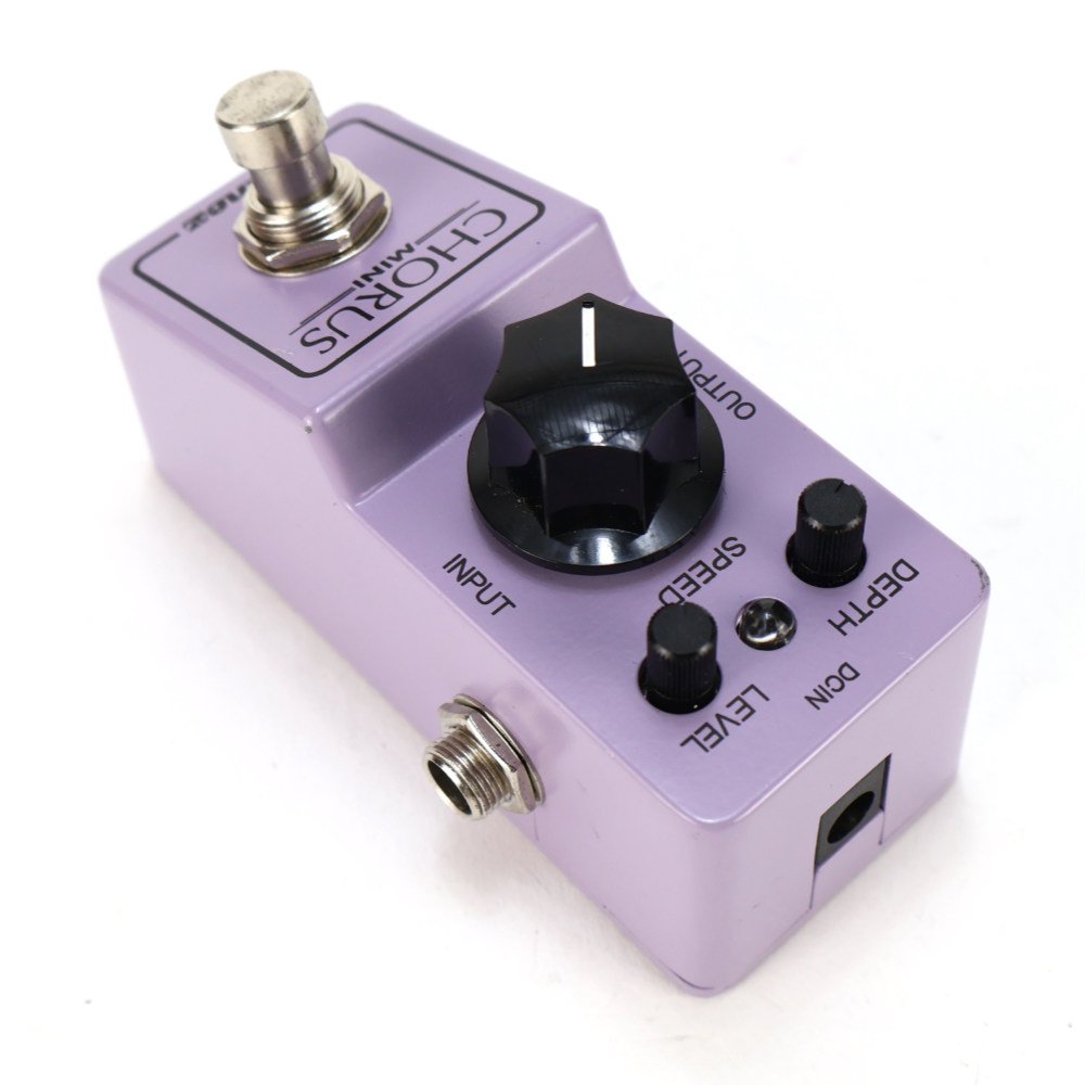 【中古】 IBANEZ CSMINI CHORUS MINI ギターエフェクター リア斜めアングル画像