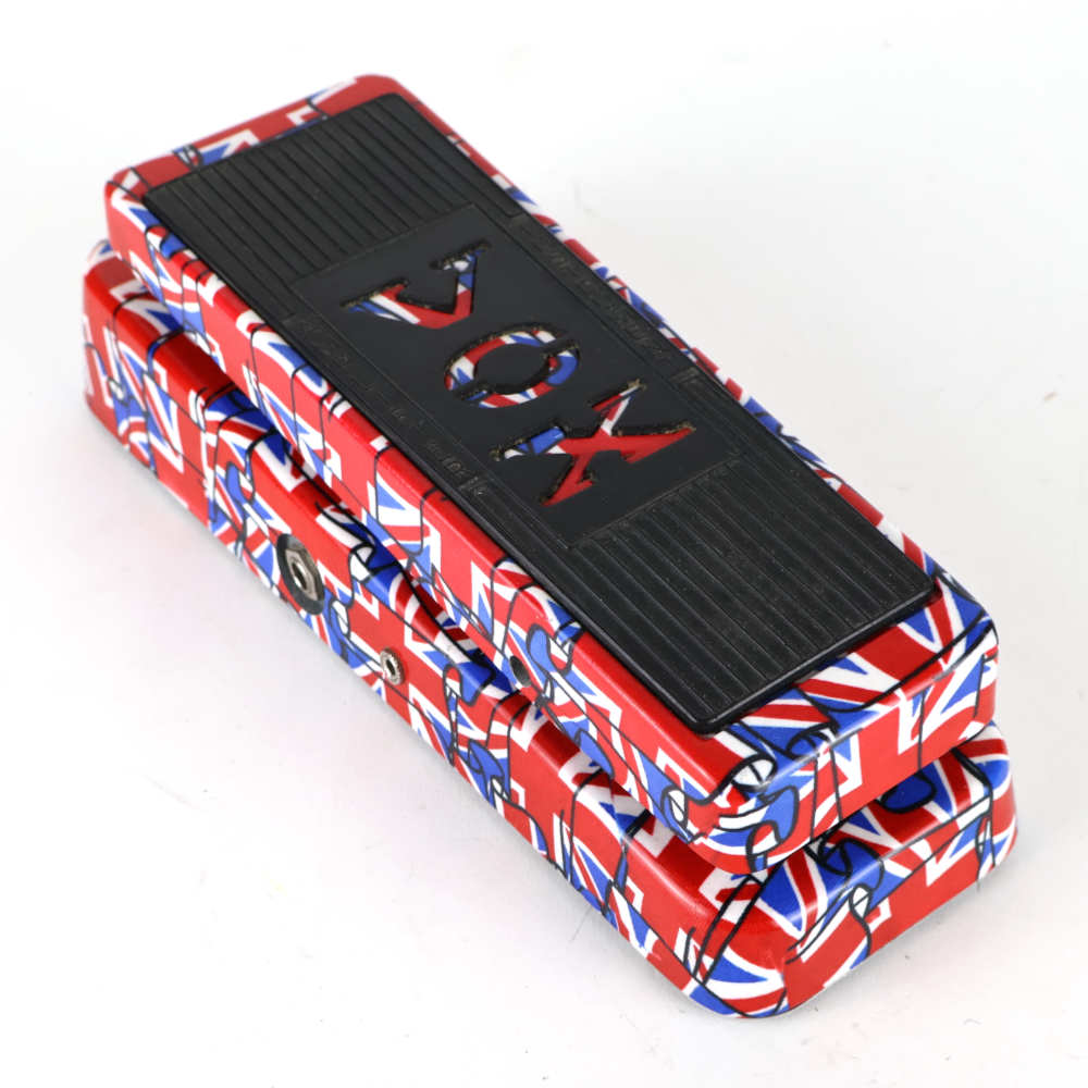 【中古】 ワウペダル VOX V847 Union Jack Mod. Made in USA 斜めアングル画像