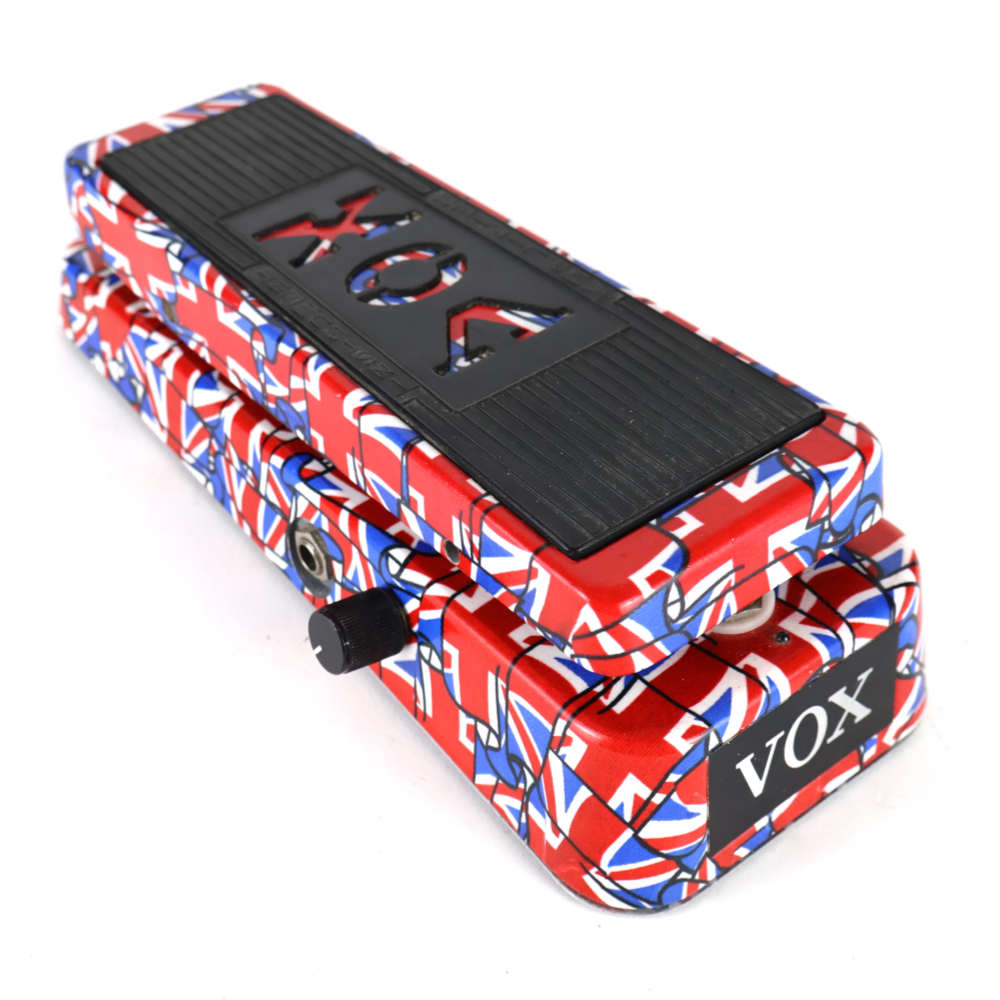 【中古】 ワウペダル VOX V847 Union Jack Mod. Made in USA リア斜めアングル画像