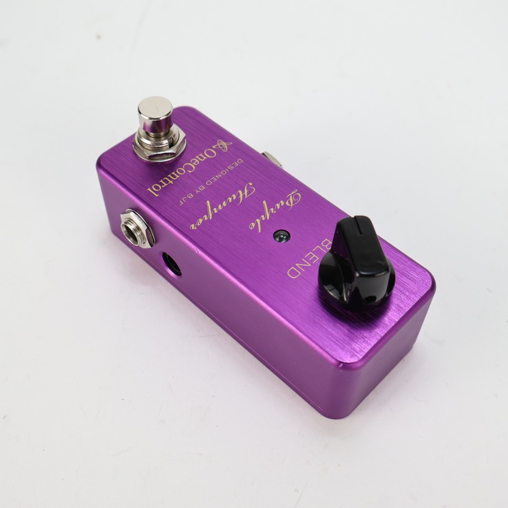 【中古】 ミッドブースター ONE CONTROL Purple Humper input側サイド