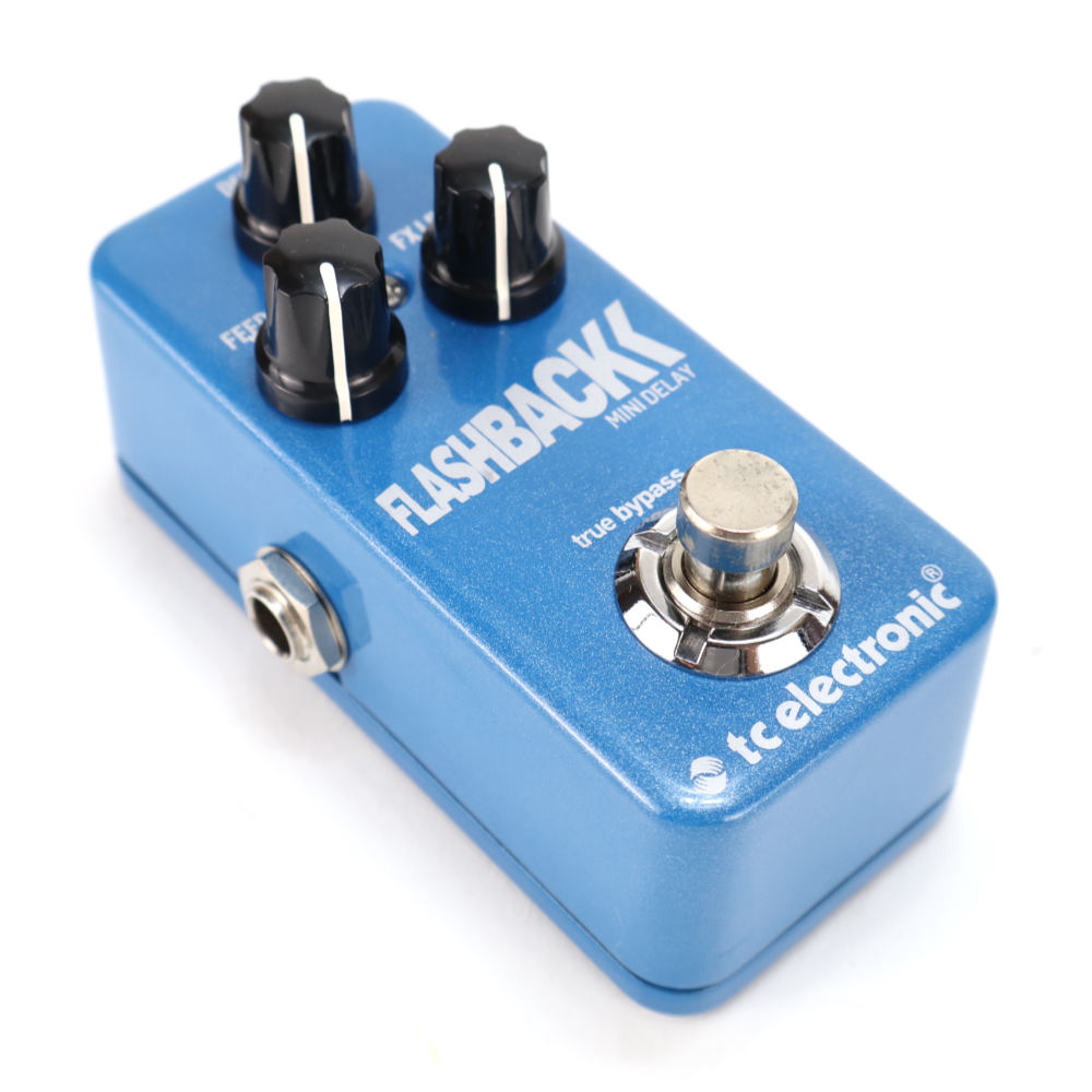 【中古】 ディレイ エフェクター tc electronic Flashback Mini Delay ギター用エフェクター 斜めアングル画像
