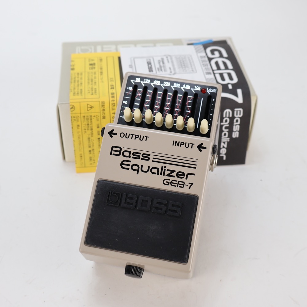 【中古】イコライザー エフェクター BOSS GEB-7 Bass Equalizer ベースエフェクター