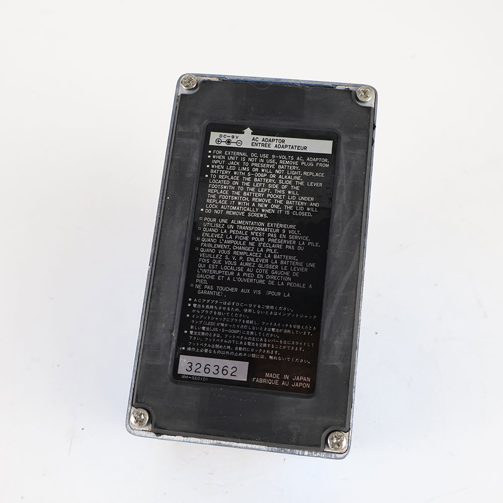 【中古】 ディレイ エフェクター IBANEZ アイバニーズ DL10 DELAY デジタルディレイ ギターエフェクター 裏面
