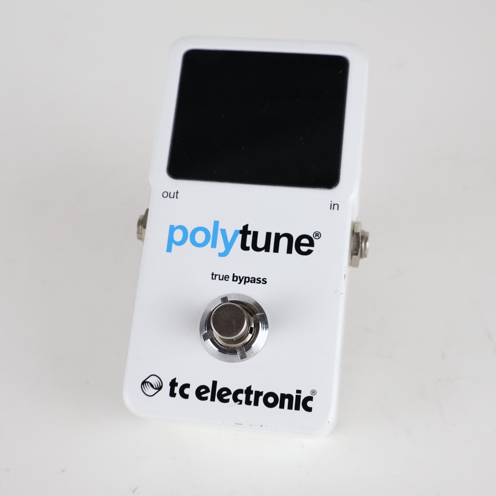 【中古】 ポリチューン2 ギターチューナー tc electronic PolyTune 2 ポリフォニックチューナー