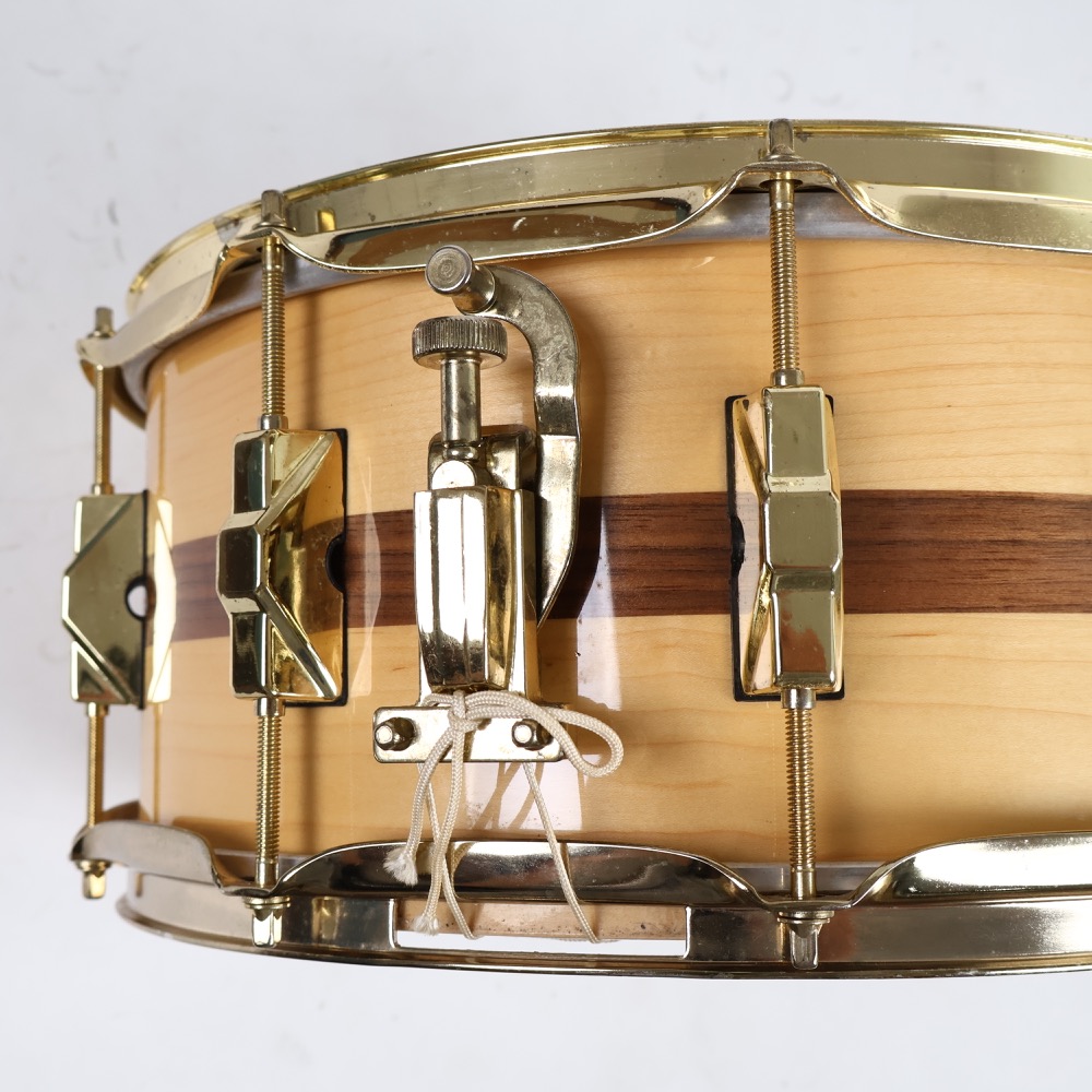 【中古】 スネアドラム ディクソン DIXON ウッドシェル スネアドラム 14x6.5 ストレイナー