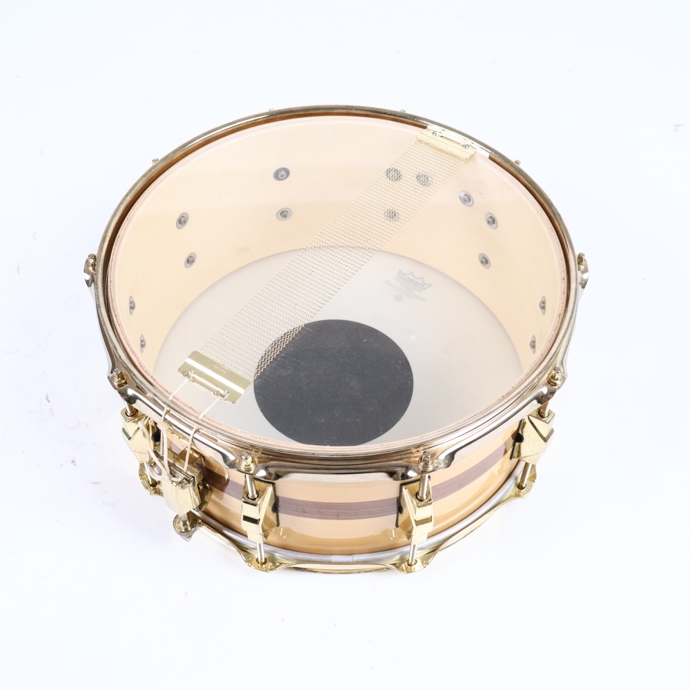 【中古】 スネアドラム ディクソン DIXON ウッドシェル スネアドラム 14x6.5 スナッピー
