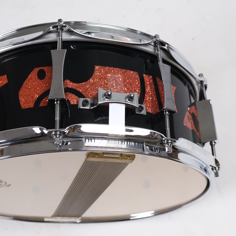【中古】 スネアドラム ポークパイ PORK PIE Maple Shell 14x5.5 スネアドラム フープ、ラグ