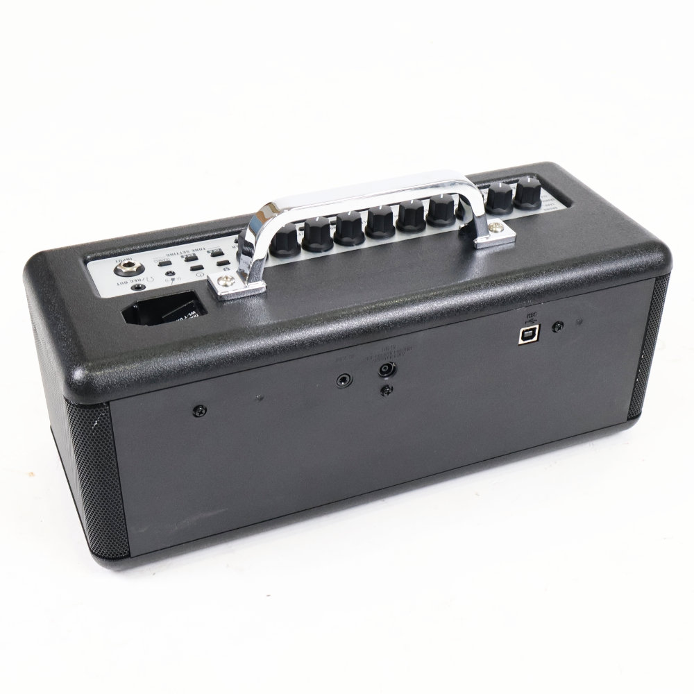 【中古】 ギターアンプ BOSS KATANA-AIR Guitar Amplifier ワイヤレス ギターアンプ KATANA-AIR-S 限定カラー 本体画像 斜め 