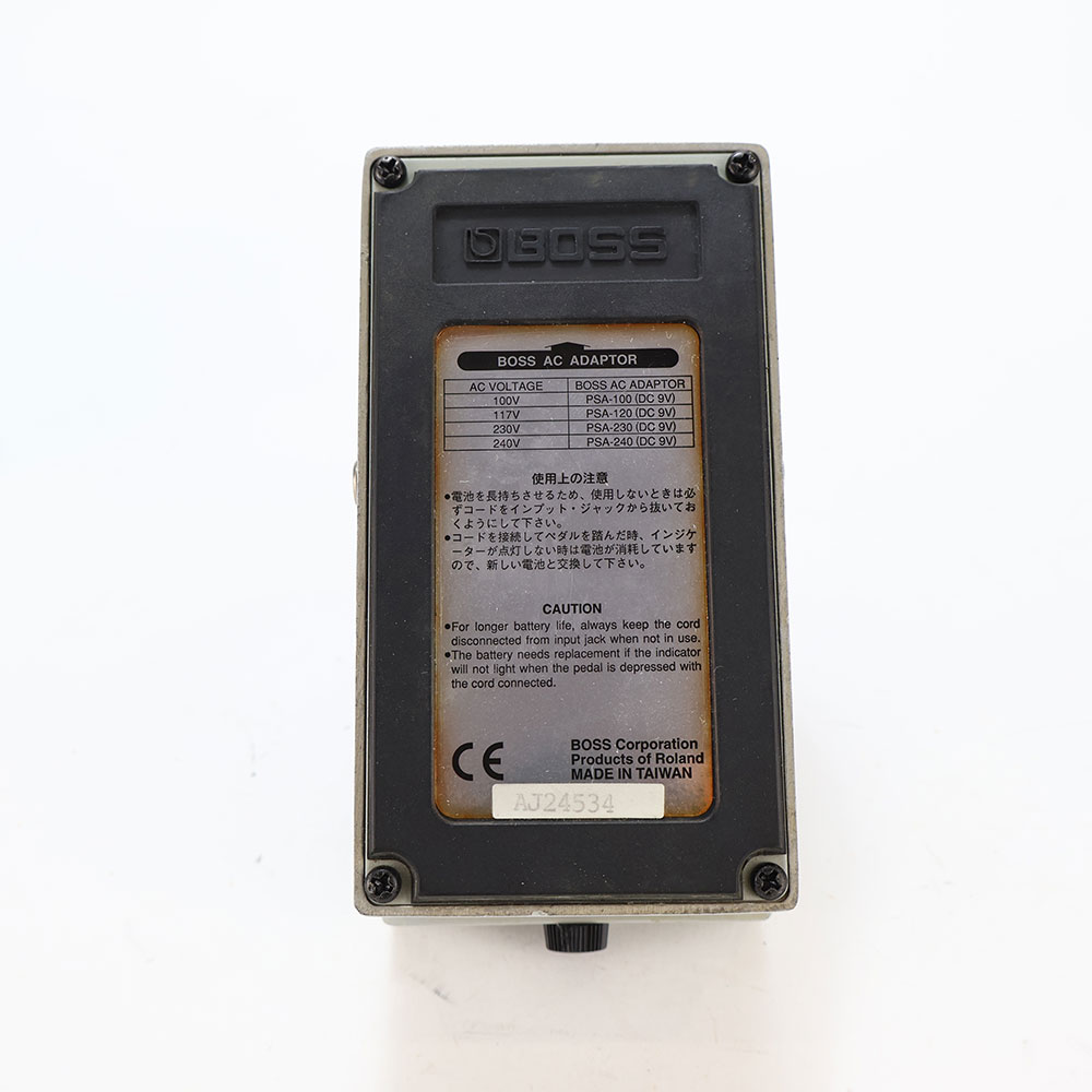 【中古】パラメトリックイコライザー エフェクター BOSS PQ-4 Parametric Equalizer ボス パライコ エフェクター 裏面
