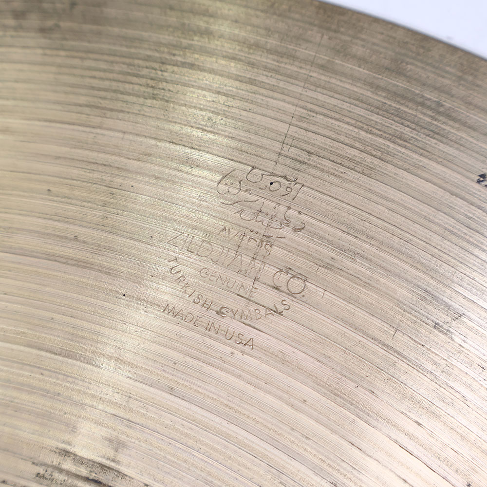 【中古】 ZILDJIAN ジルジャン A Zildjian ROCK CRASH 17インチ クラッシュシンバル 刻印