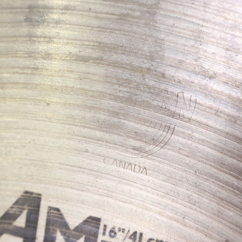 【中古】 クラッシュシンバル セイビアン SABIAN AA MEDIUM CRASH 16インチ クラッシュシンバル 刻印