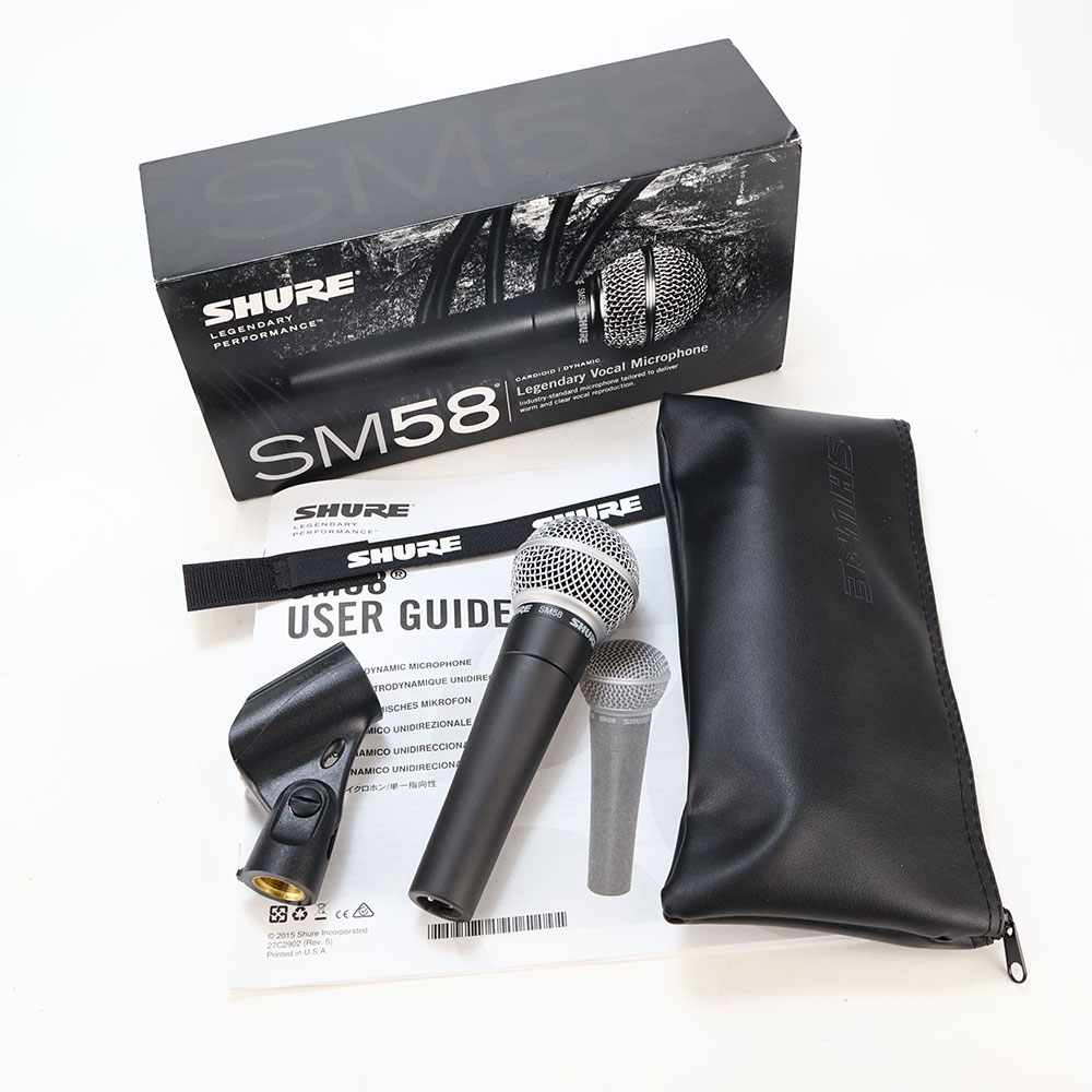 【中古】 マイク ダイナミックマイク ボーカル用 SHURE SM58 シュアー 58 ゴッパ シュア