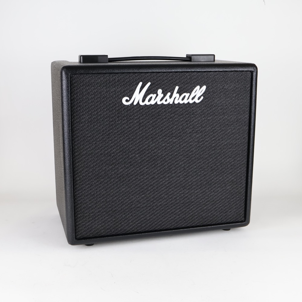 【中古】 マーシャル MARSHALL CODE25 フルモデリング 小型ギターアンプ コンボ 正面から左