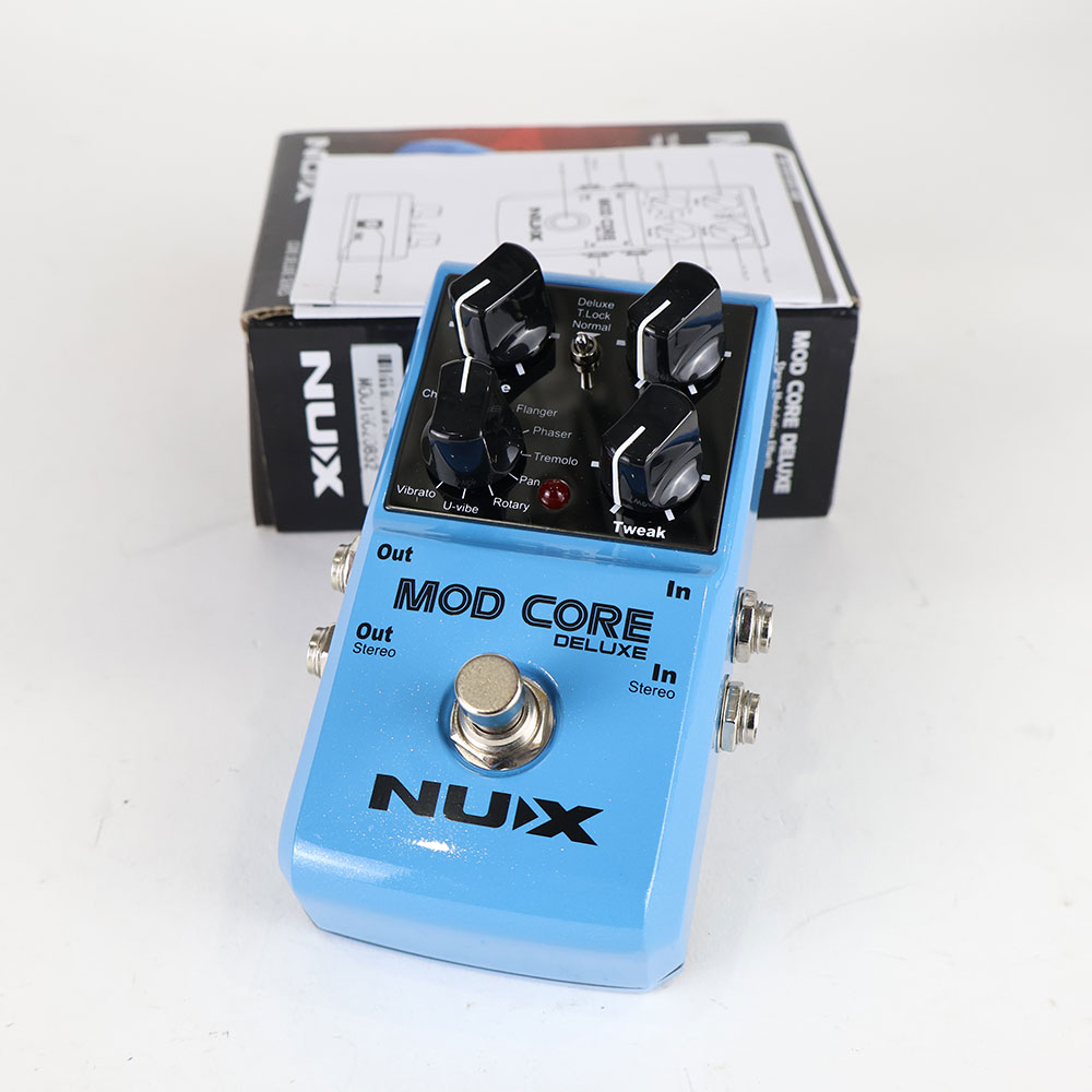 【中古】 マルチモジュレーション NUX MOD CORE DELUXE ニューエックス モッドコア デラックス コーラス/フランジャー/フェイザー/トレモロなど