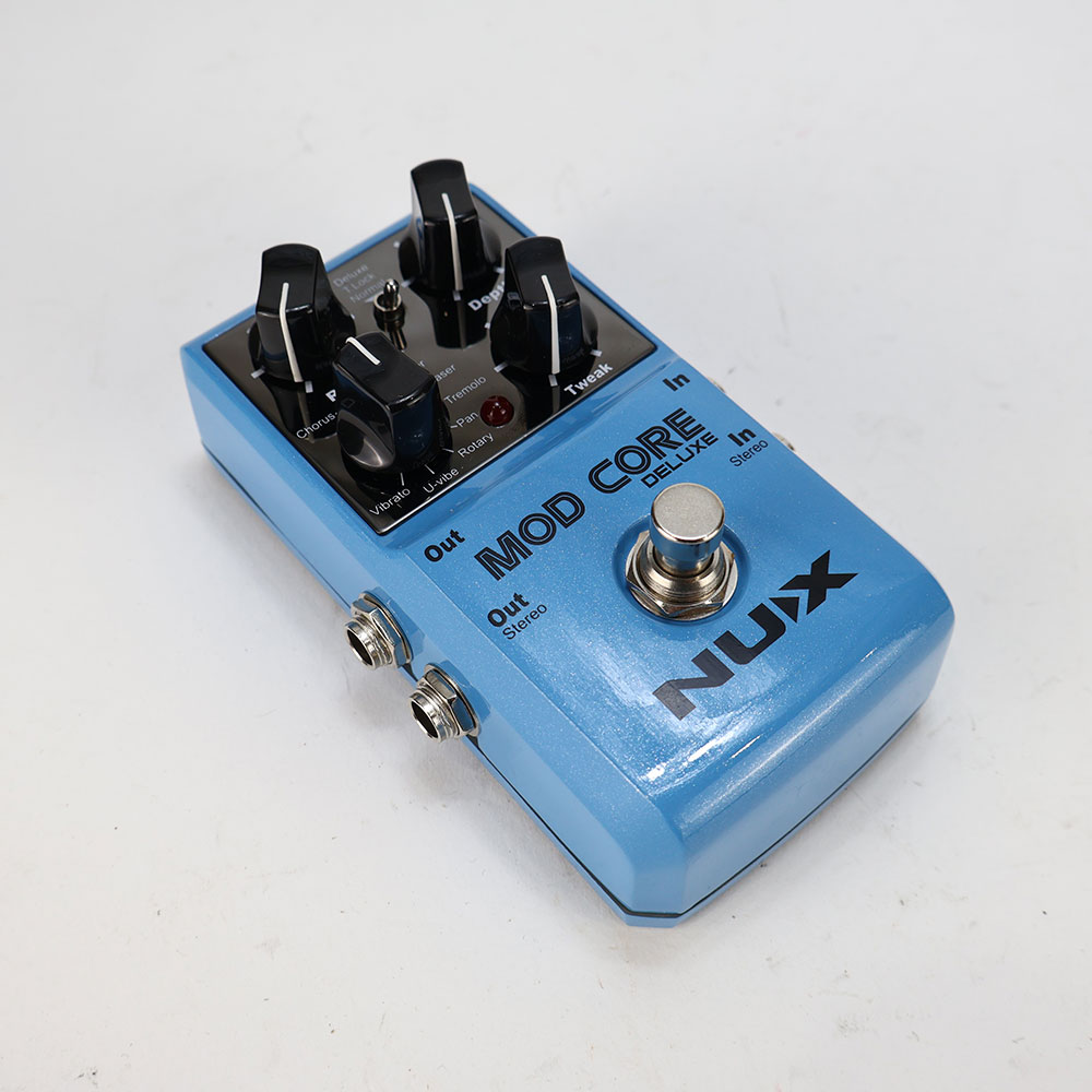 【中古】 マルチモジュレーション NUX MOD CORE DELUXE ニューエックス モッドコア デラックス コーラス/フランジャー/フェイザー/トレモロなど 全体