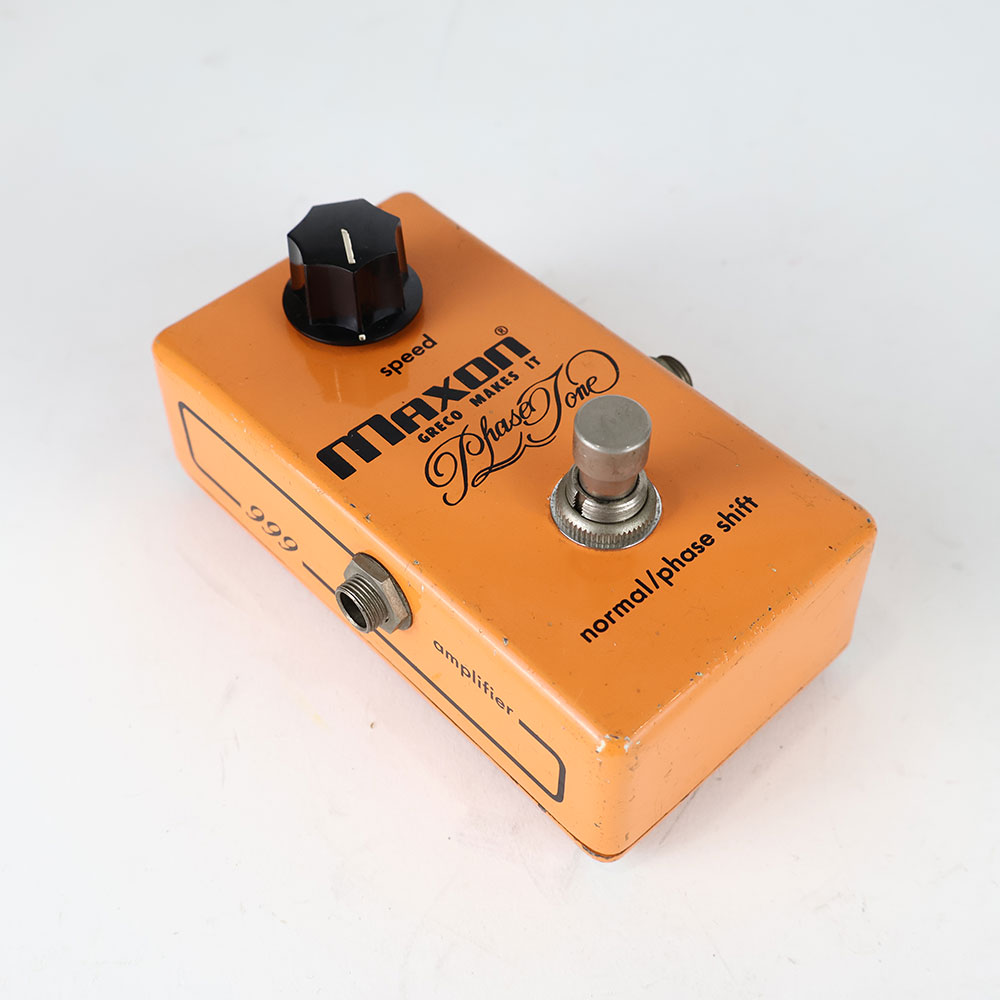 【中古】 フェイザー マクソン MAXON PT-999 Phase Tone GRECO MAKES IT ギターエフェクター 全体
