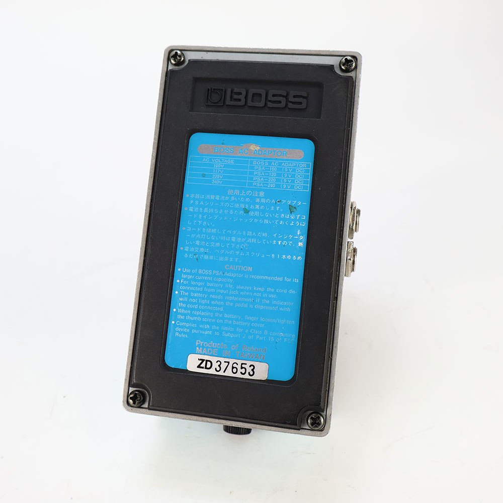 【中古】コーラスアンサンブル エフェクター BOSS CE-5 Chorus Ensemble ギターエフェクター 裏面