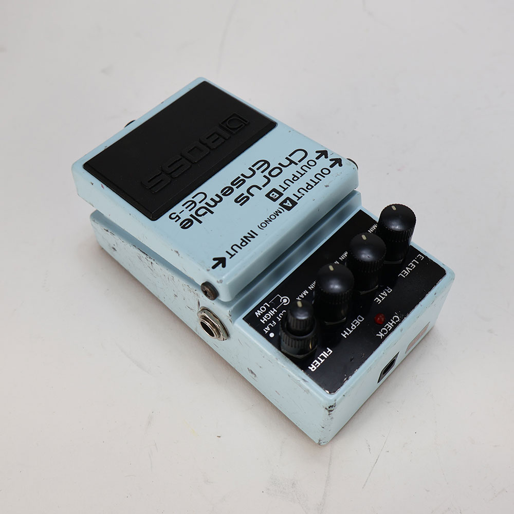 【中古】コーラスアンサンブル エフェクター BOSS CE-5 Chorus Ensemble ギターエフェクター 全体